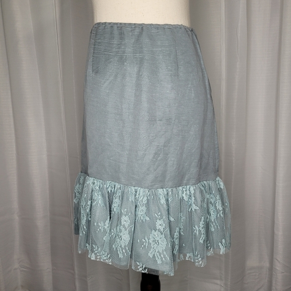 Vintage Rare Mint Lace Skirt and Tie Front Jacket Set Size Medium - Picture 10 of 14